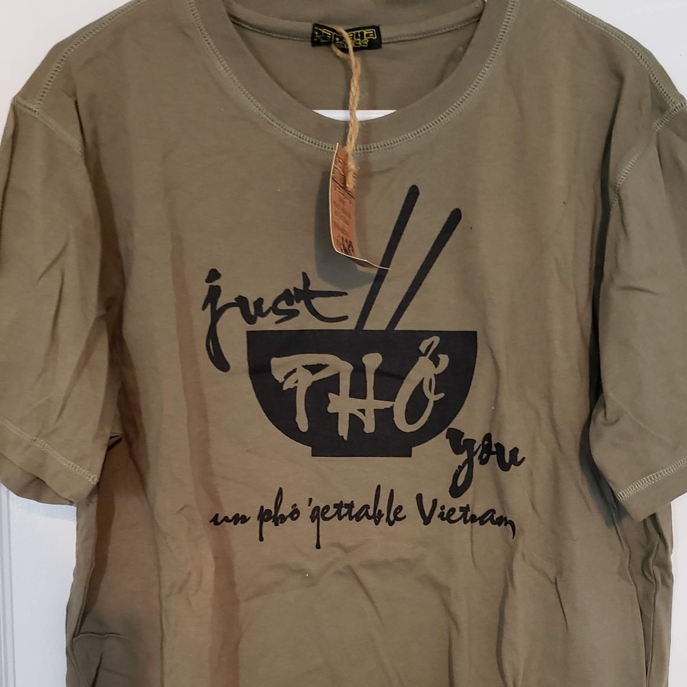 Just Pho you shirt- men X-large